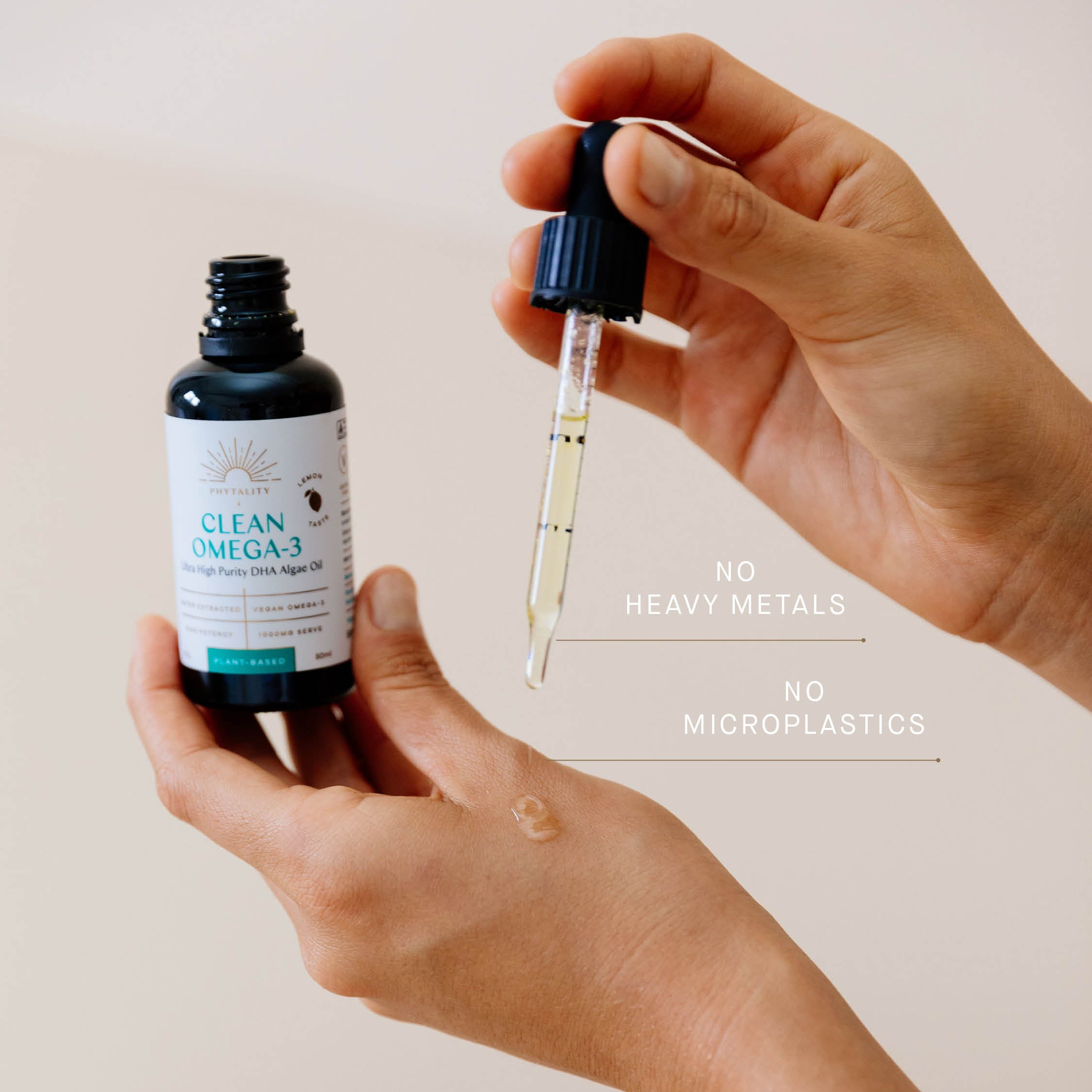 Clean Omega-3 DHA Dropper Bottle 50ml