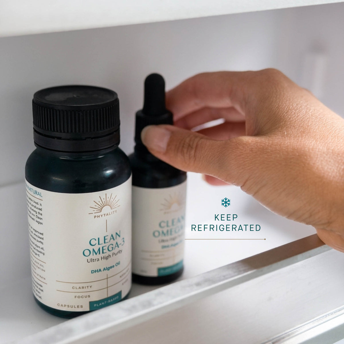 Clean Omega-3 DHA Dropper Bottle 50ml