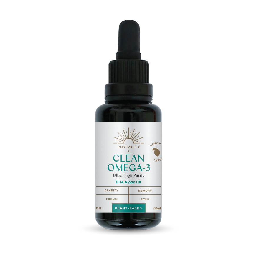 Clean Omega-3 DHA Dropper Bottle 50ml