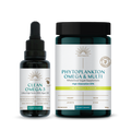 Complete Omega-3 Solution - Clean Omega-3 Oil & Phytoplankton Lime & Vanilla Powder