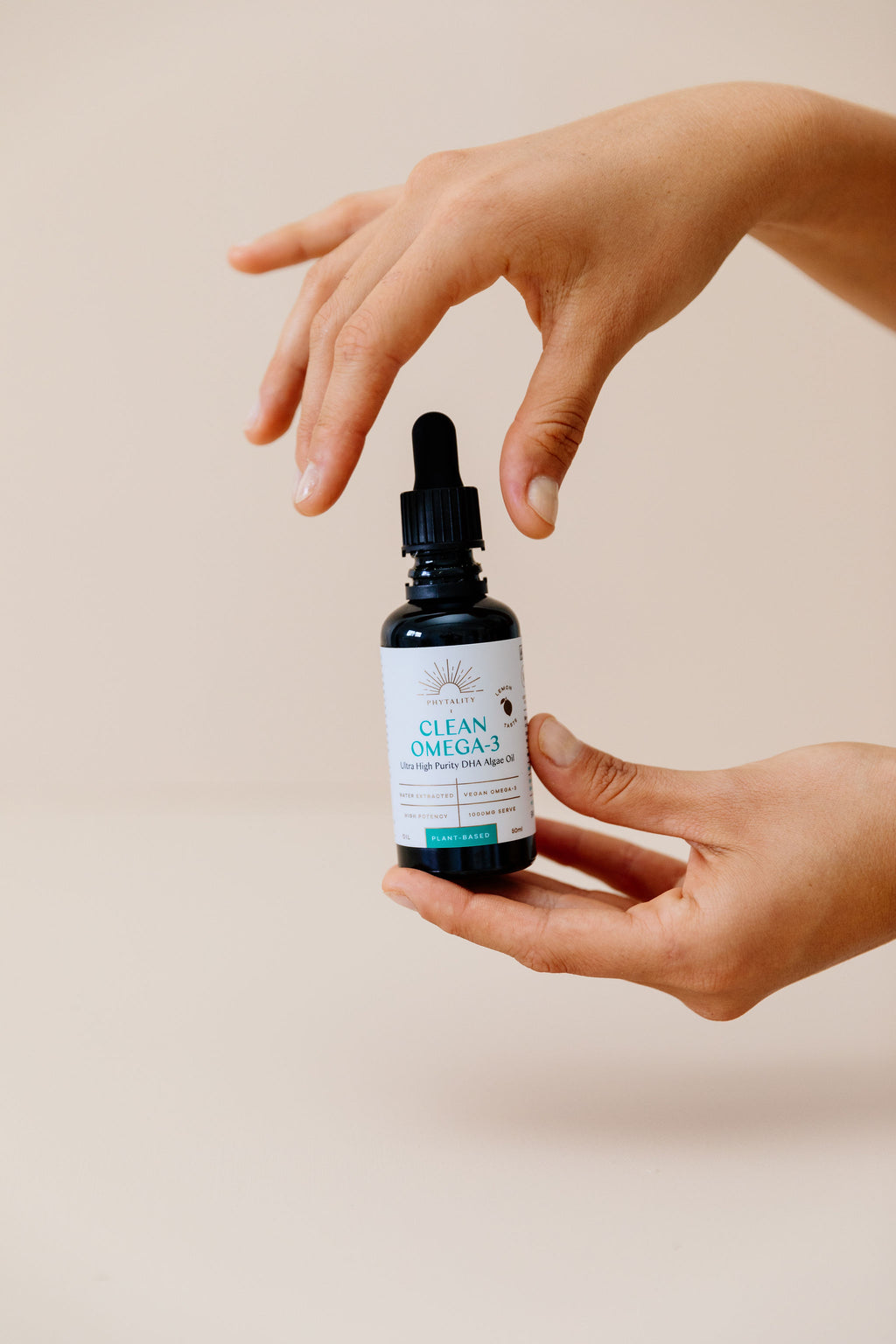 Complete Omega-3 Solution - Clean Omega-3 Oil & Phytoplankton Lime & Vanilla Powder