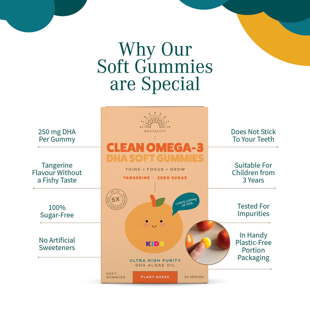 KIDS Clean Omega-3 DHA Soft Gummies