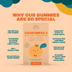 KIDS Clean Omega-3 DHA Soft Gummies