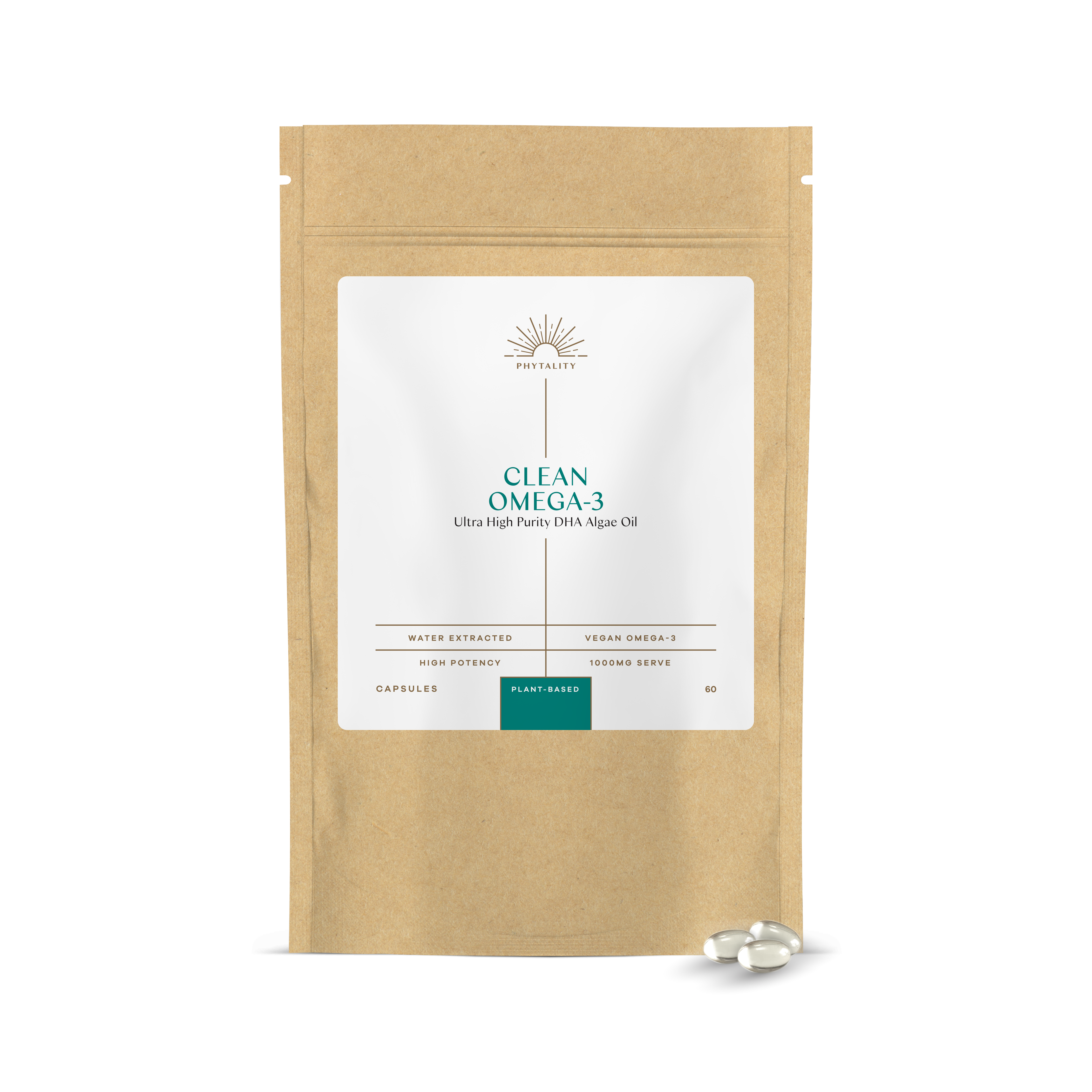 Clean Omega-3 DHA Capsules