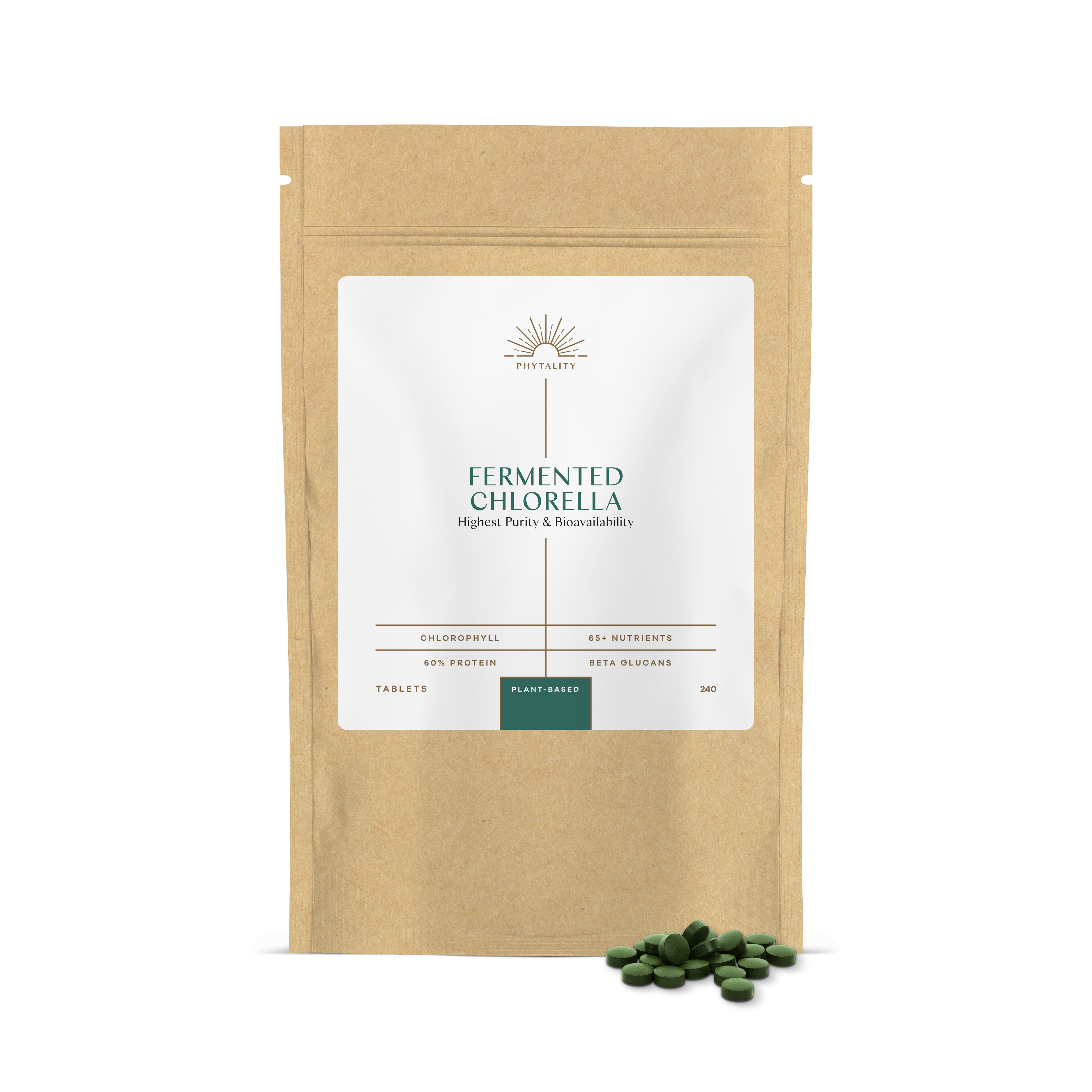 Fermented Chlorella Tablets