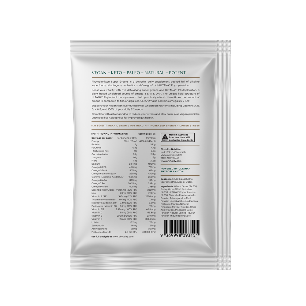 Phyto Super Greens Powder Sachet