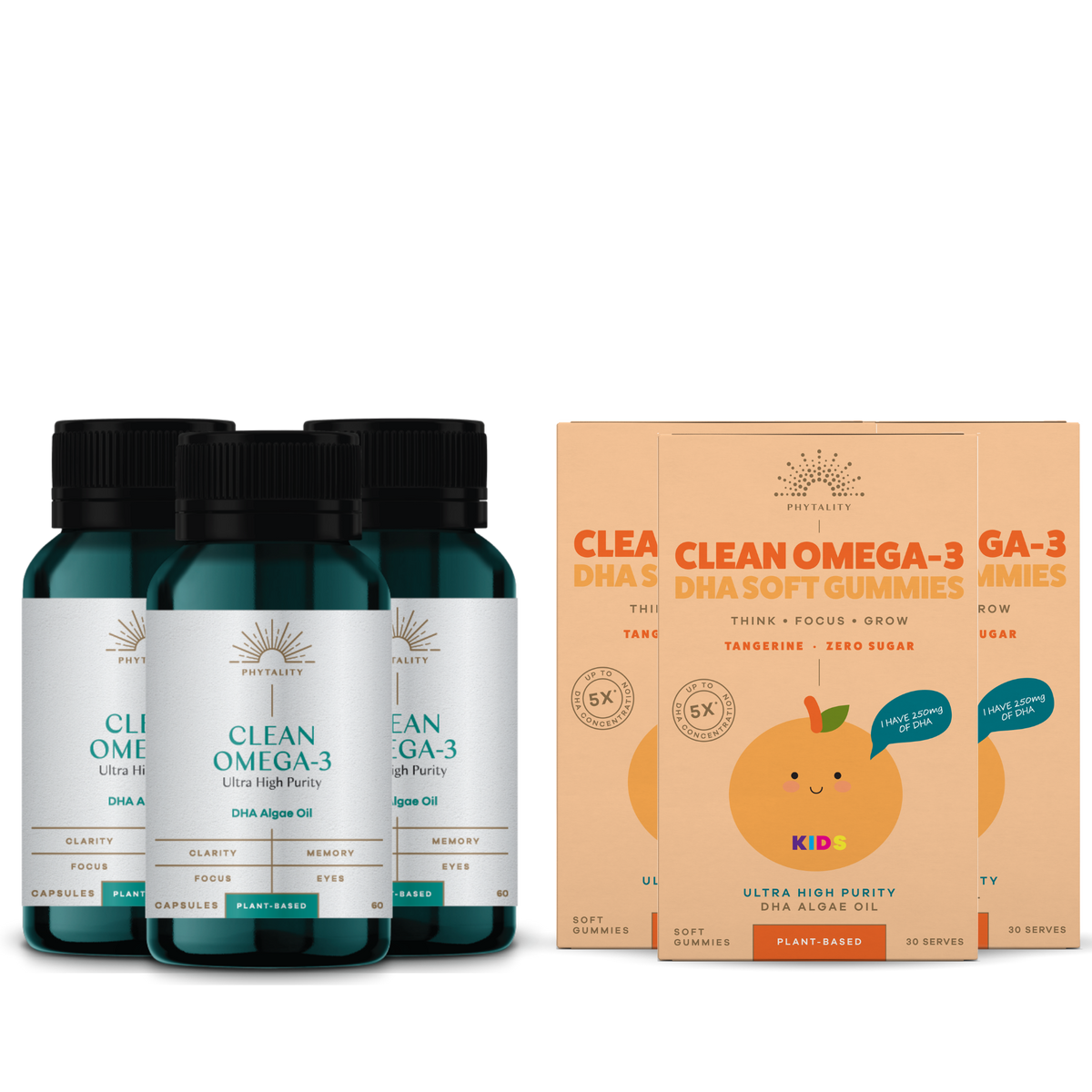 Family Clean Omega-3 Bundle
